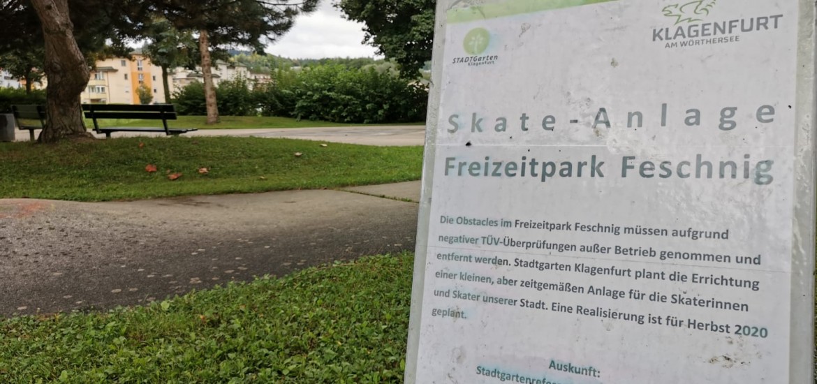 Skate-Anlage Feschnig wird saniert